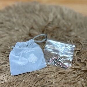 Elegant Pink Crystal Earrings